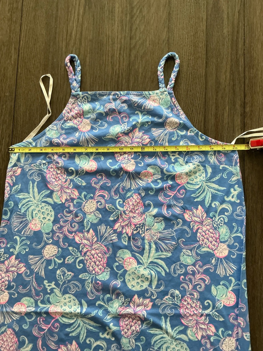 Lilly Pulitzer Blue Floral Maxi Dress - Picture 7 of 8